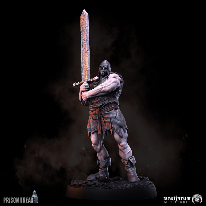 Bandit Headsman | Prison Break | Bestiarum | Miniatures D&amp;D Wargaming DnD