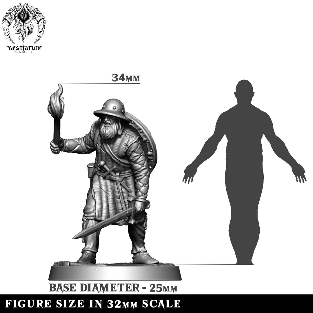 Medieval Knight Warband Set | House Lionheart