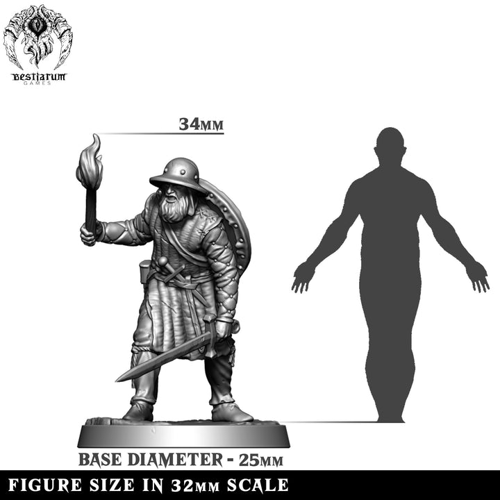 Medieval Knight Warband Set | House Lionheart