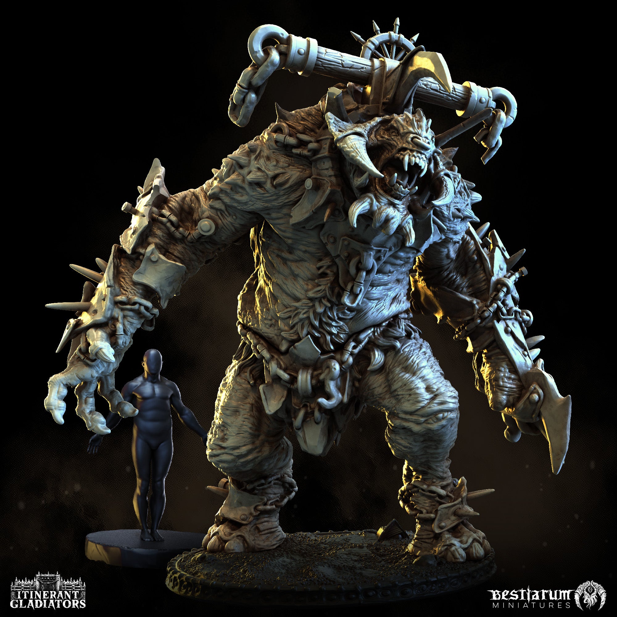 Taurus - the Giant Beast | The Wilds | Bestiarum | Miniatures D&D Wargaming DnD