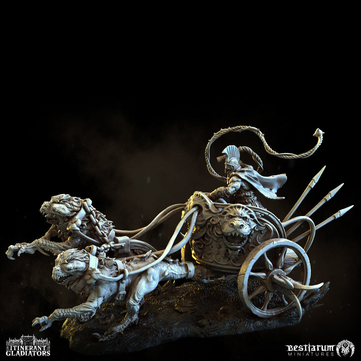 Essedarii Chariot | Itinerant Gladiators | Bestiarum | Miniatures | D&amp;D | Wargaming | DnD