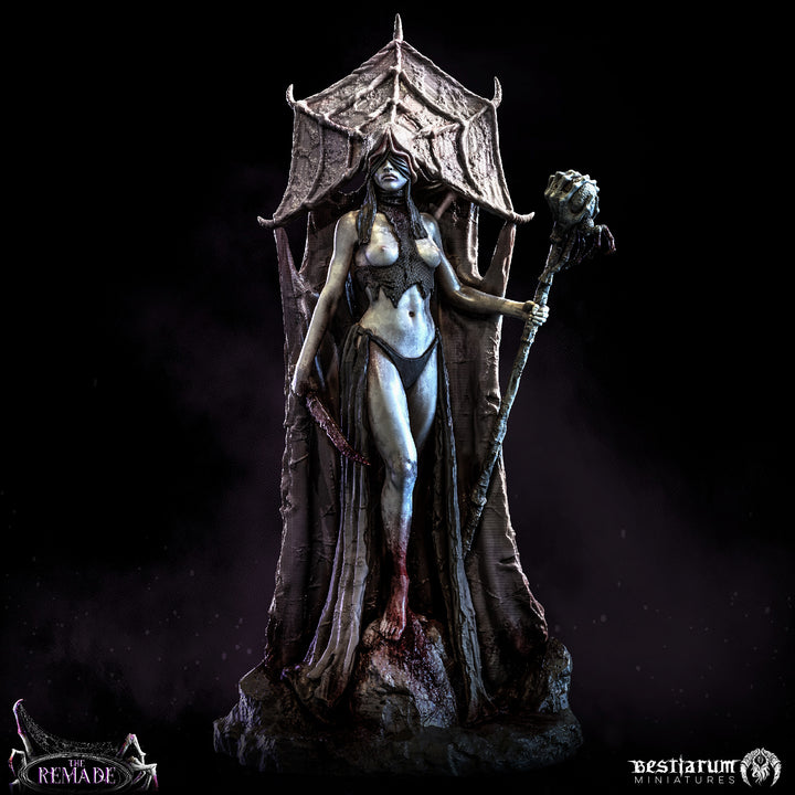 Dark Elf High Priestess | The Remade | Bestiarum | Miniatures D&amp;D Wargaming DnD