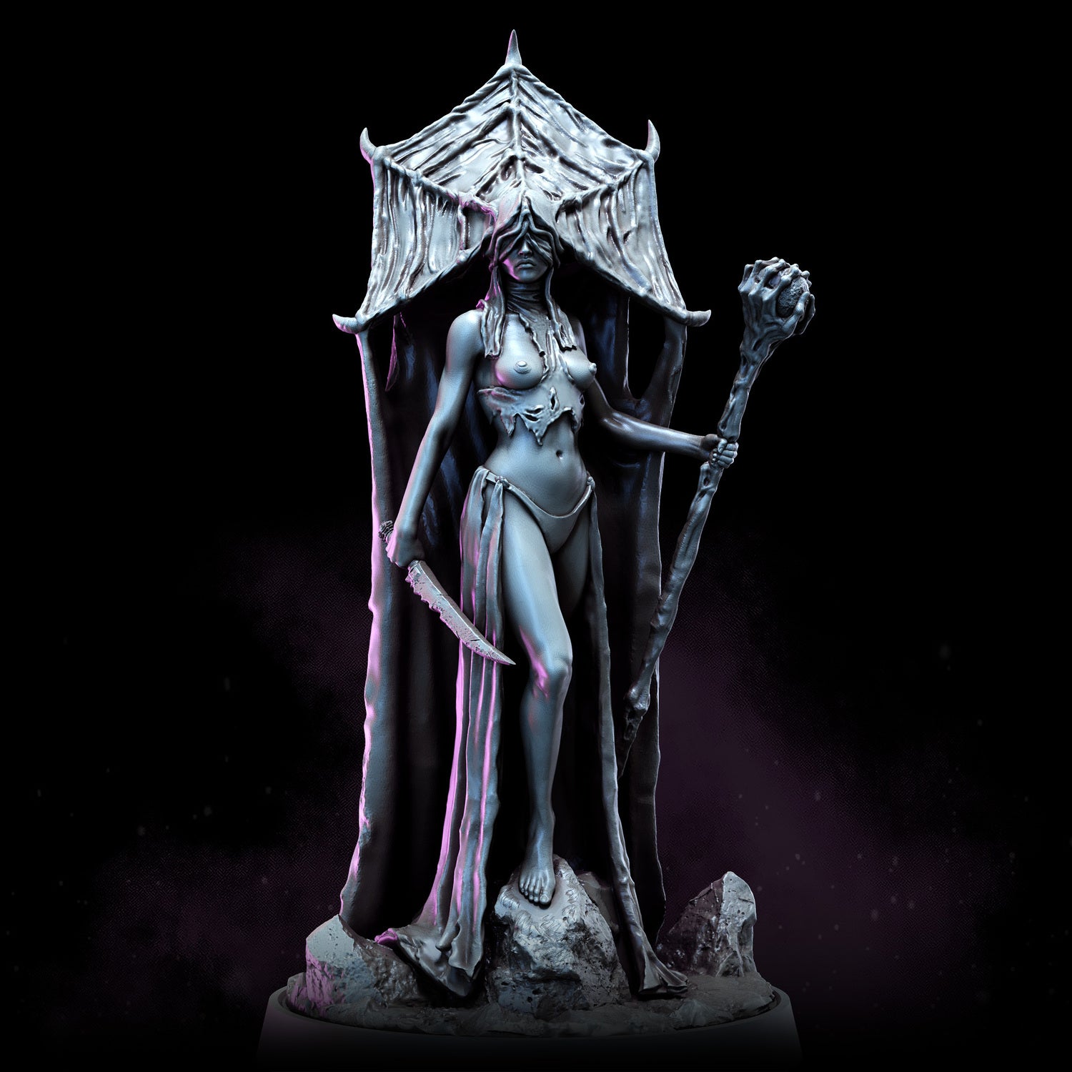 Dark Elf High Priestess | The Remade