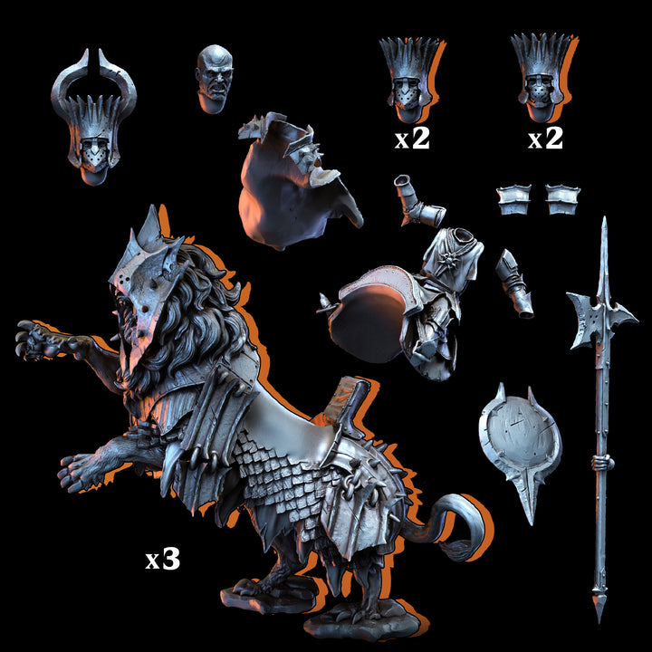 Manticorac Dragoons | STL | Penitent Crusade