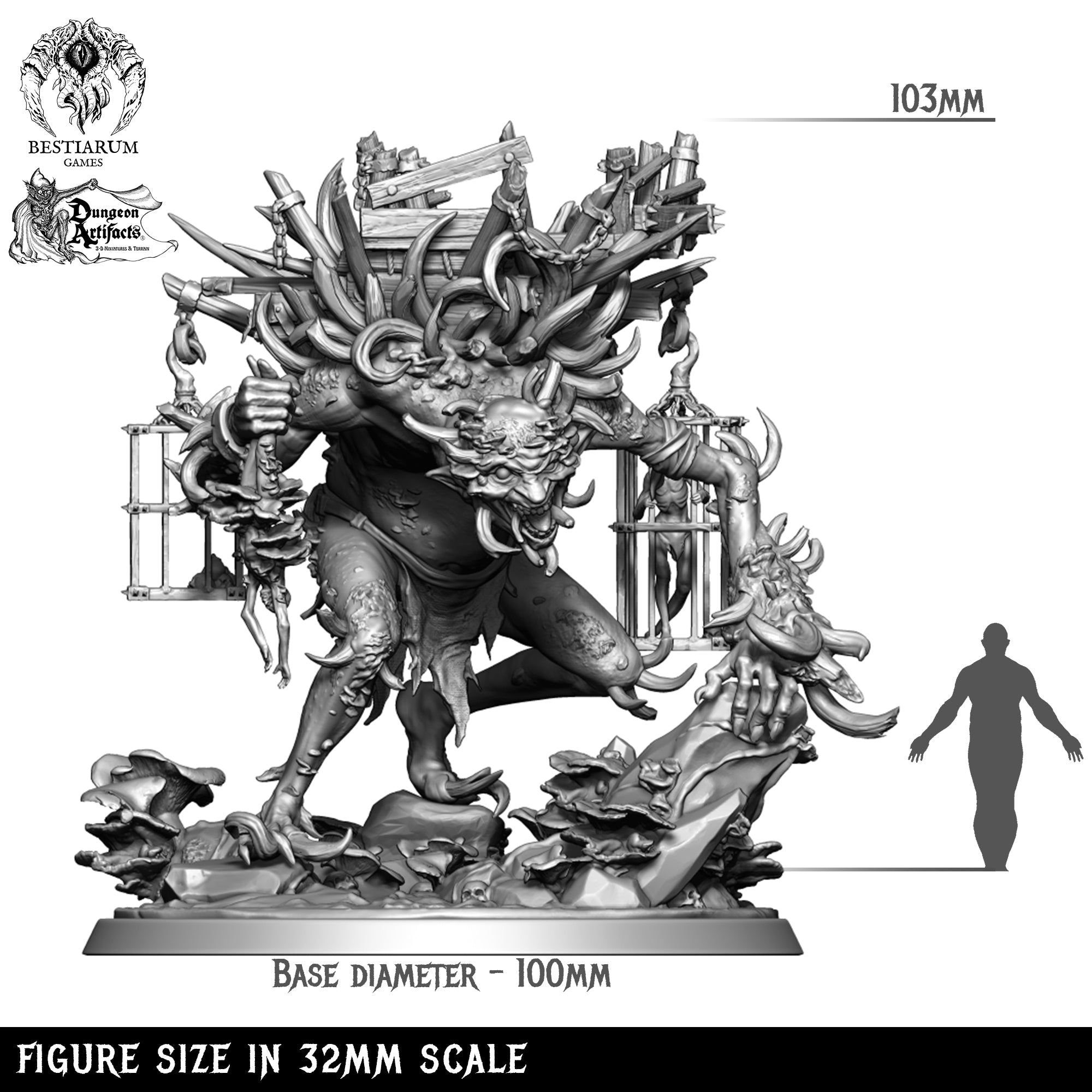 Siege Troll | Goblin Grotto – Bestiarum Games