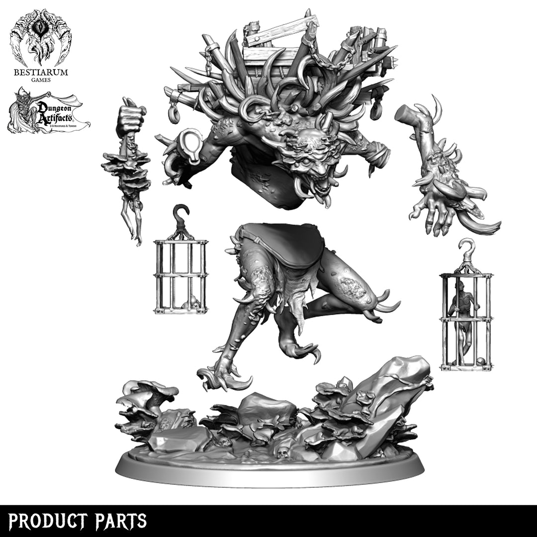 Siege Troll | Goblin Grotto | Bestiarum | Miniatures D&amp;D Wargaming DnD