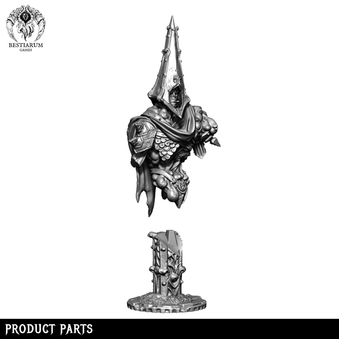 Brother of Silence - Bust | Crimson Grove Abbey | Bestiarum | Miniatures D&amp;D Wargaming DnD