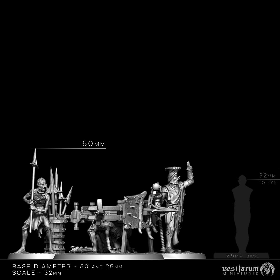 Crusade Engineer &amp; Siege Bow | STL | Penitent Crusade