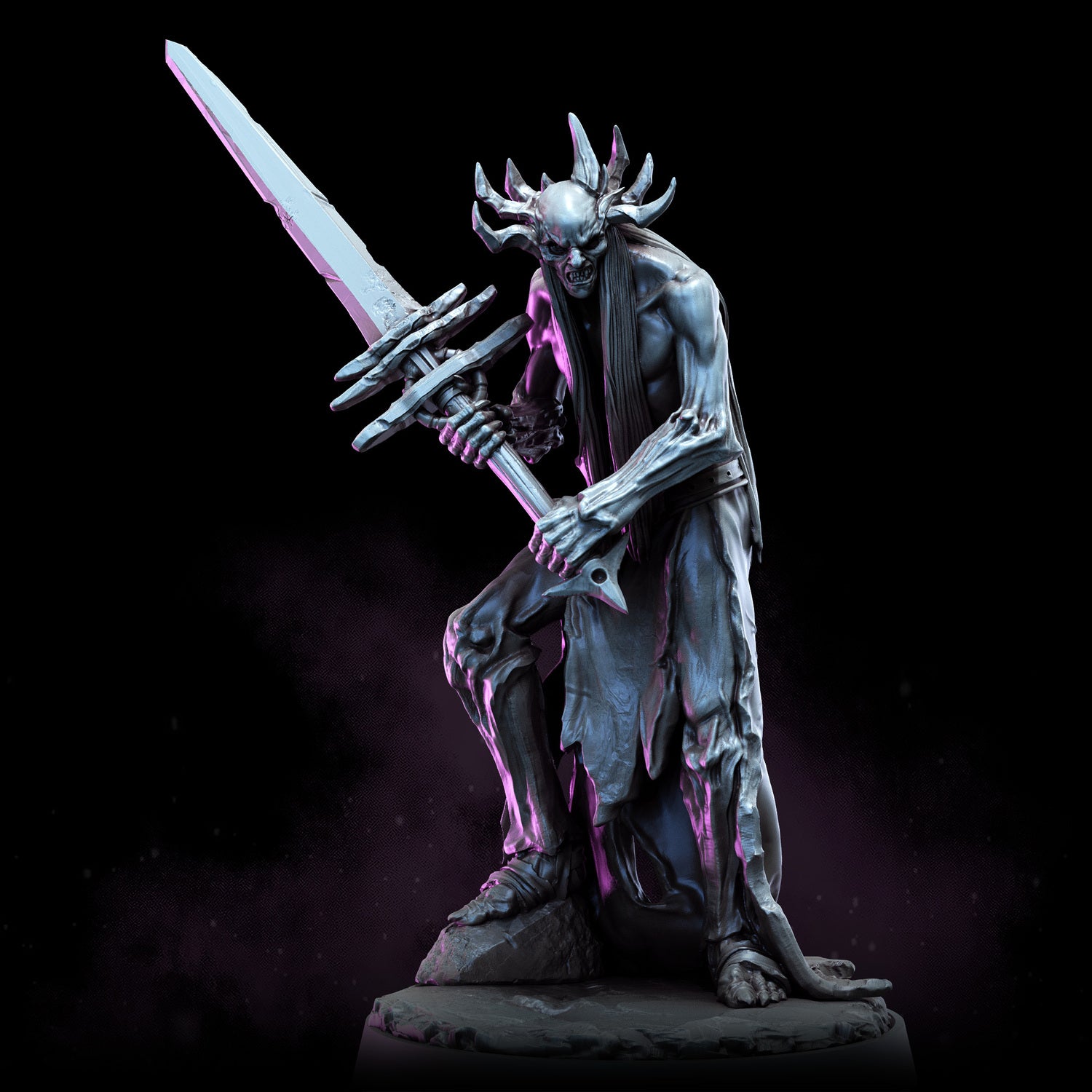 Dark Elves | STL | The Remade – Bestiarum Games
