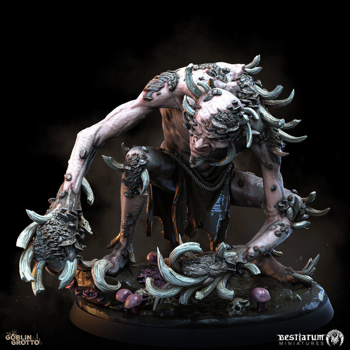 Feral Cave Troll | STL | Goblin Grotto