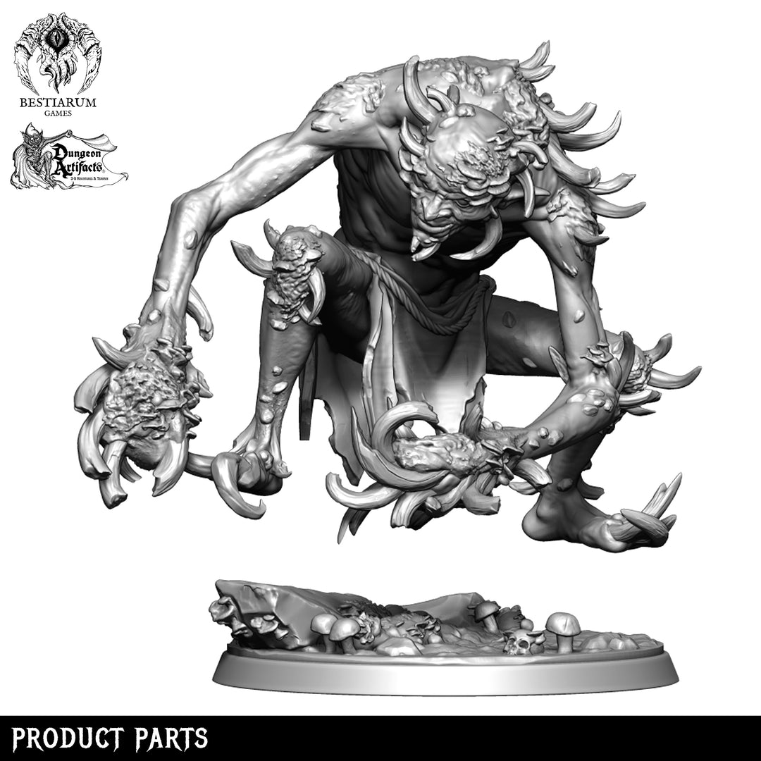 Feral Cave Troll | Goblin Grotto | Bestiarum | Miniatures D&amp;D Wargaming DnD