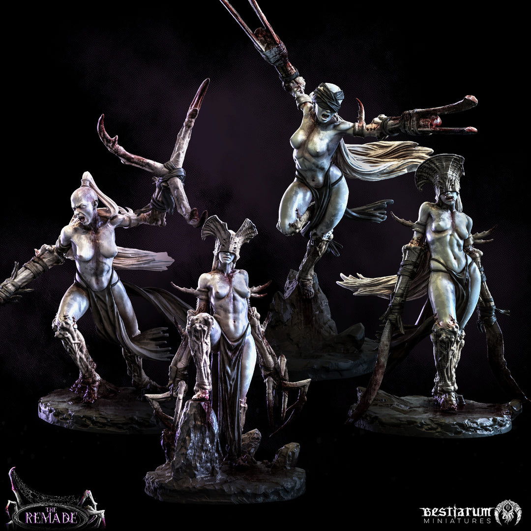 Dark Elf Cultists | The Remade | Bestiarum | Miniatures D&amp;D Wargaming DnD