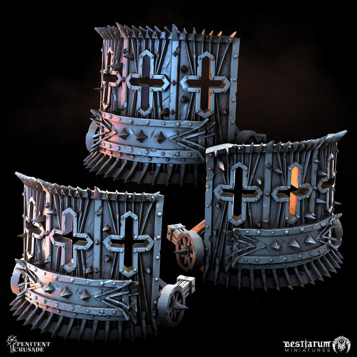 Siege Shields | STL | Penitent Crusade