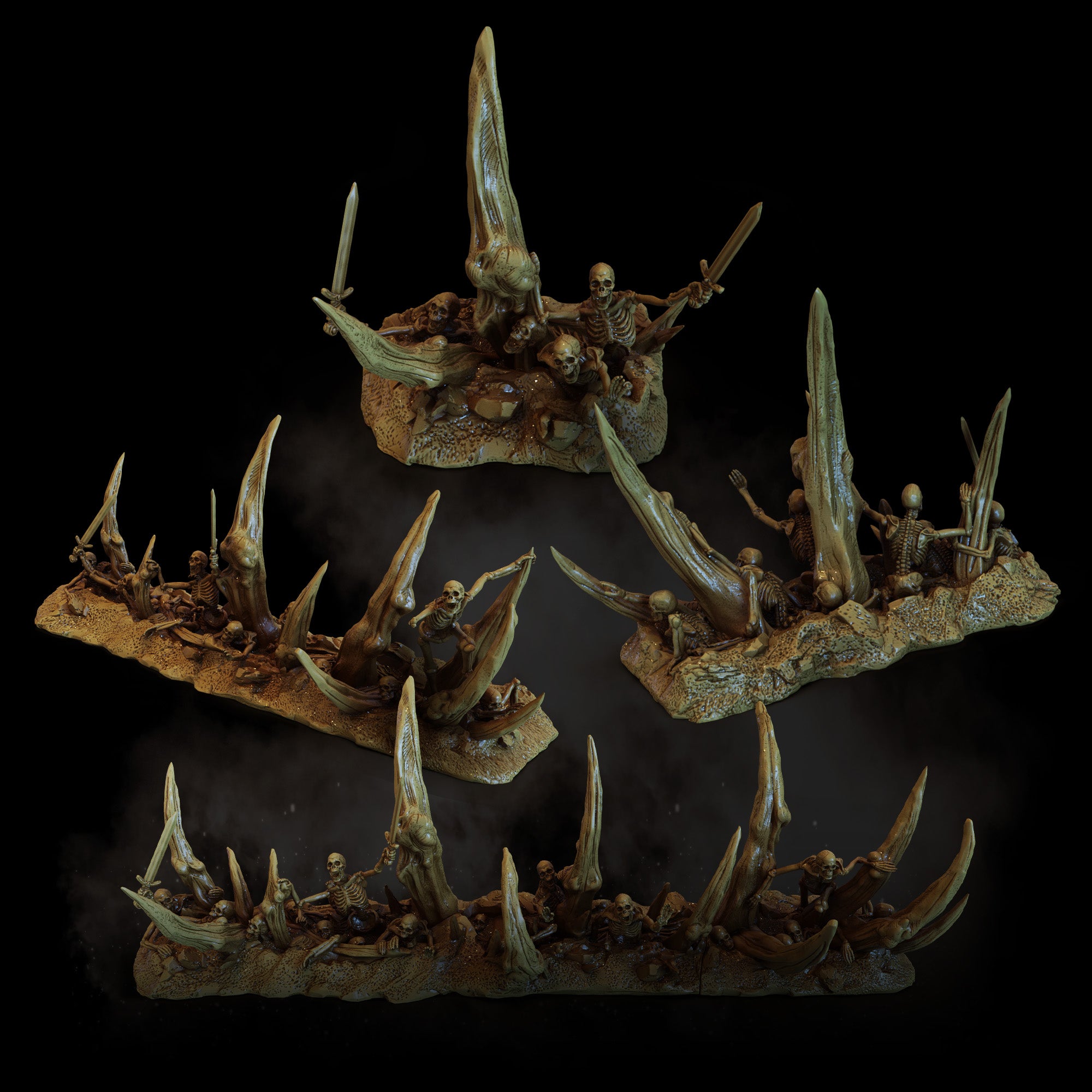Bone Walls | The Ashen Wastes