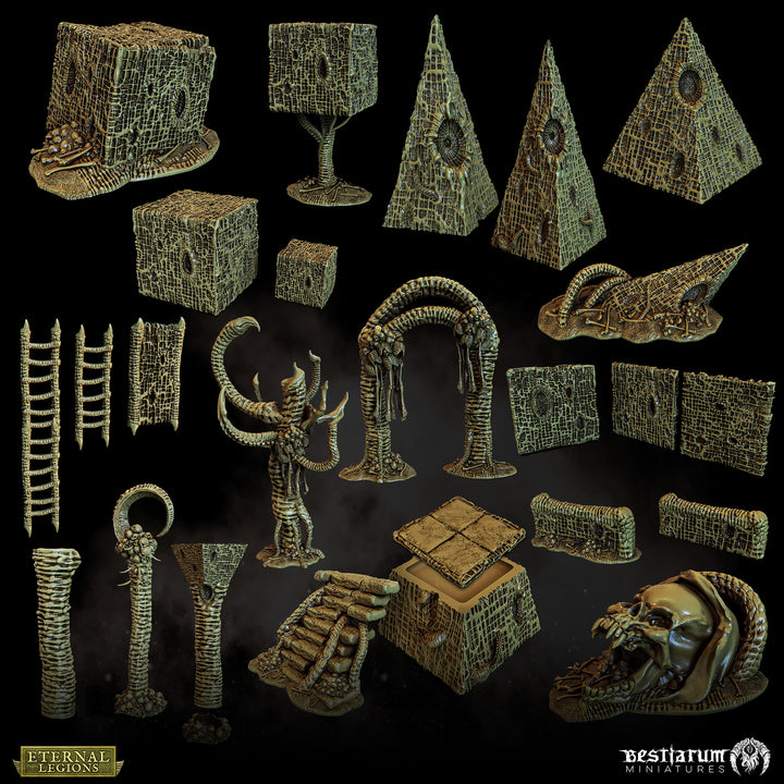 The Ashen Wastes: Terrain | STL Collection