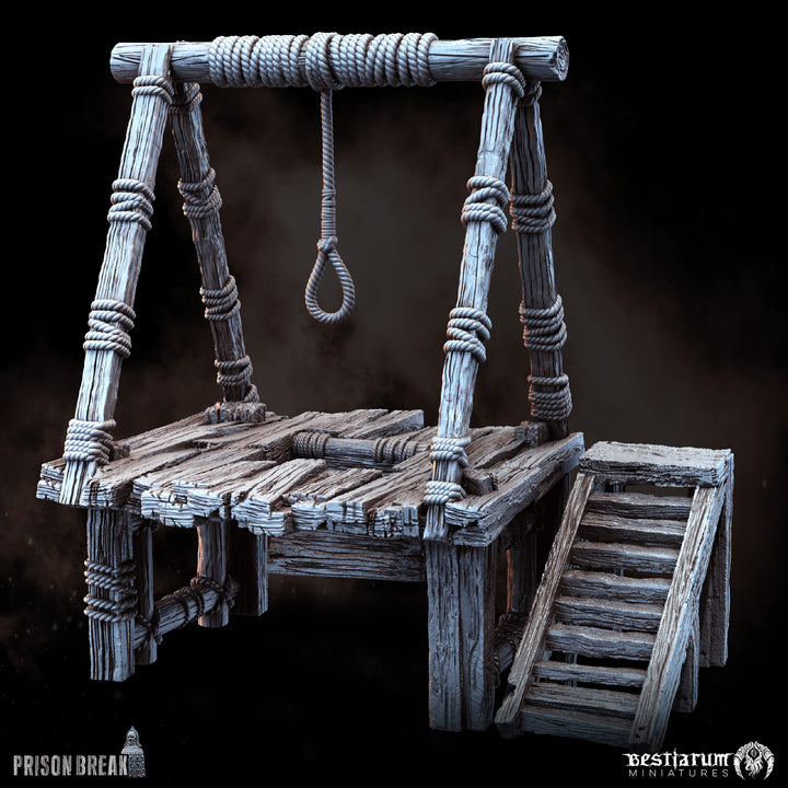 Prison Gallows | Prison Break | Bestiarum | Miniatures D&amp;D Wargaming DnD