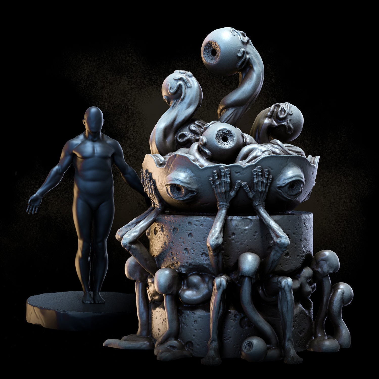 【築地魂】Adobe cs6 Design& WebPremium Voidtouched Temple Ruins | STL | Echoes of the Seraphim