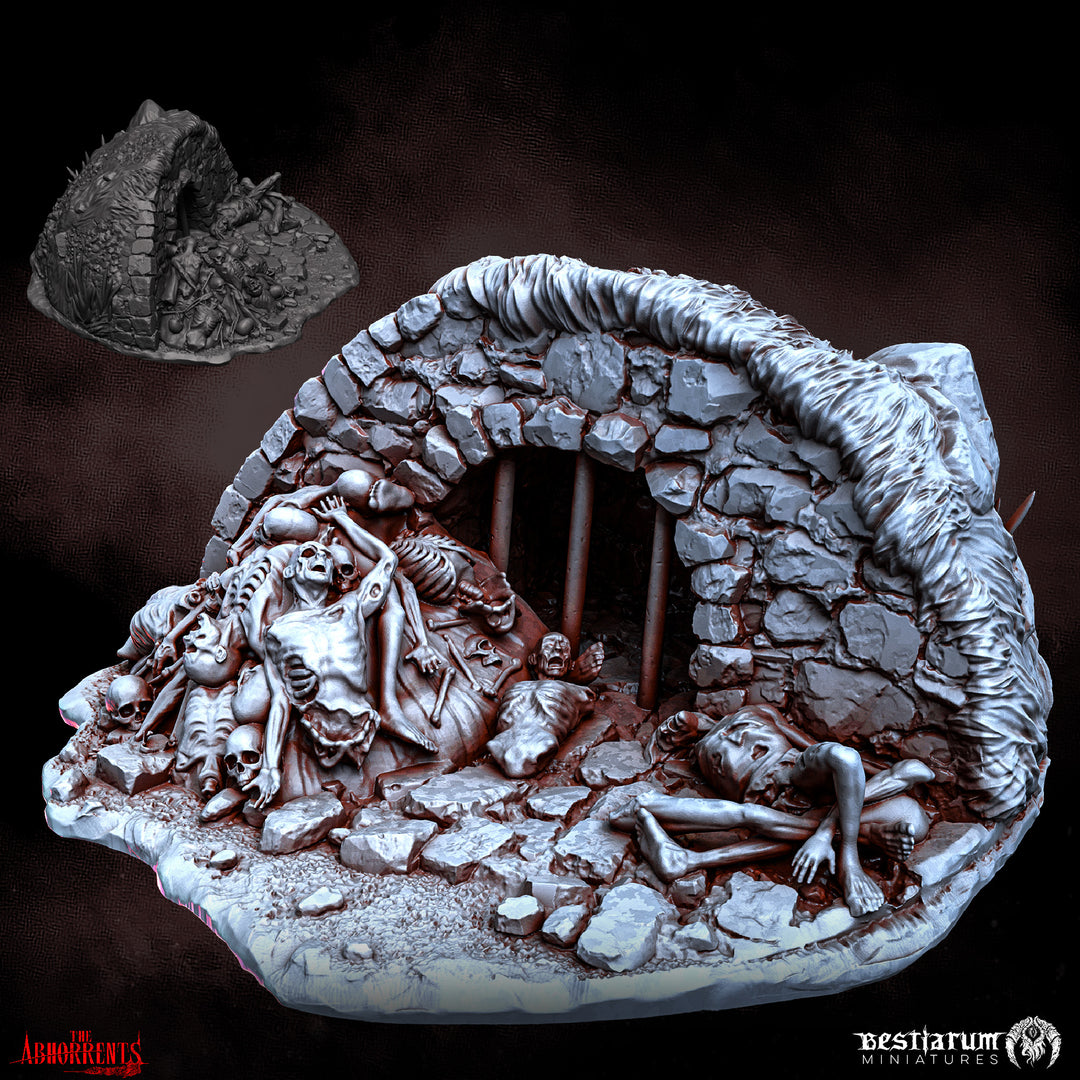 Abhorrent Crypt Holes | The Abhorrents | Bestiarum | Miniatures D&amp;D Wargaming DnD