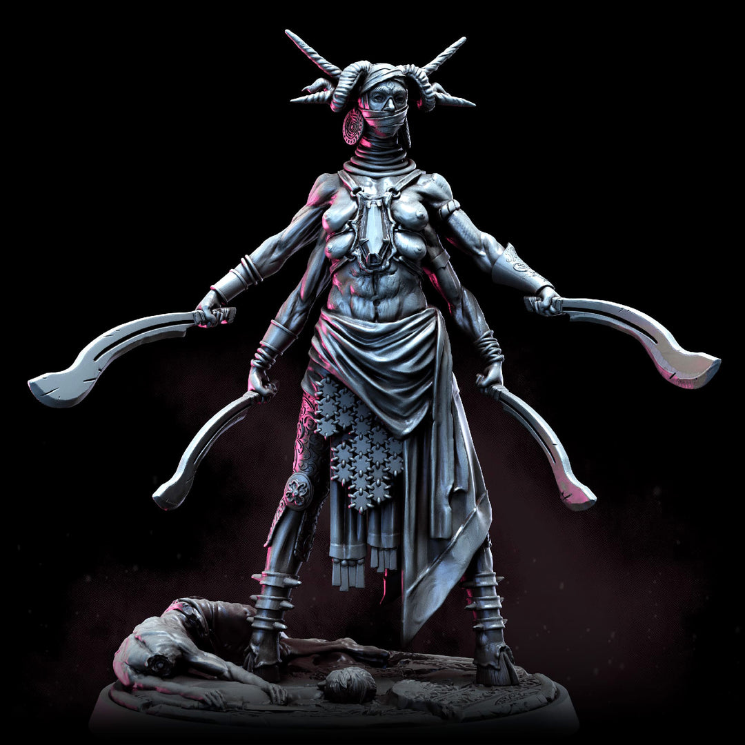 Lamashtu, Scion of the Blades | STL | Balazar&
