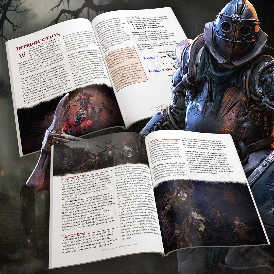 Path of Penitence 5E - Core Rules