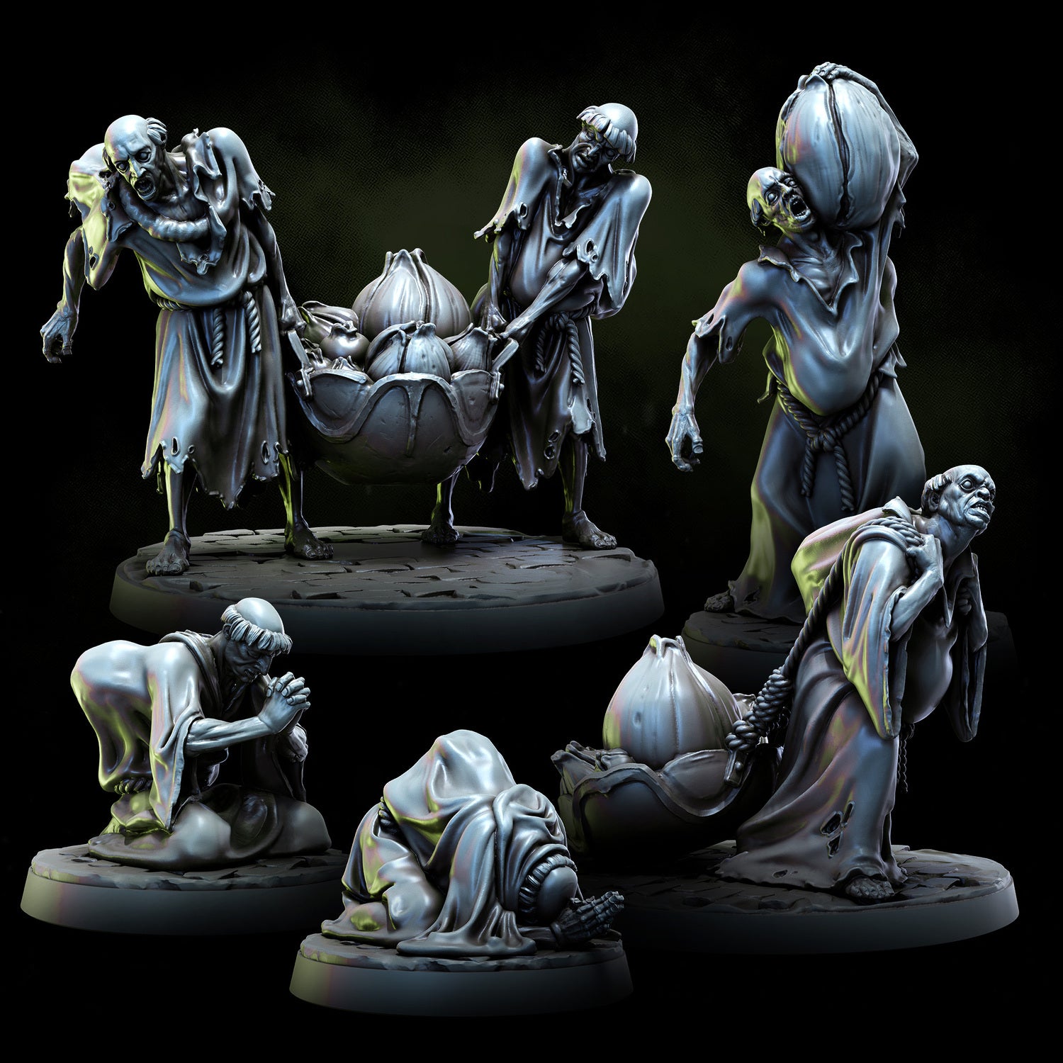 Infested Monks | STL | Church of the Acarid