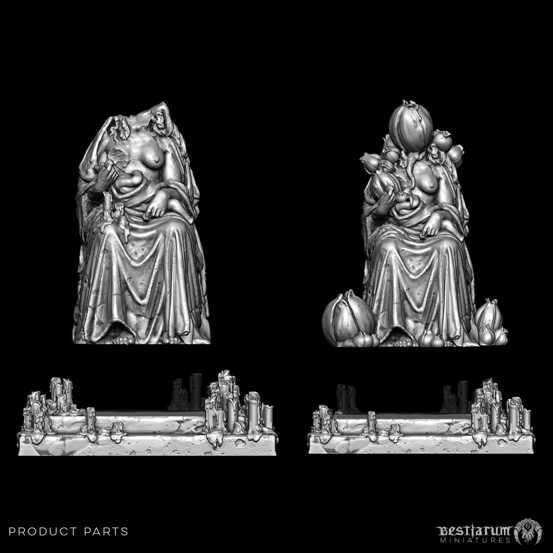 Statue of the Sainted Mother | STL | Church of the Acarid