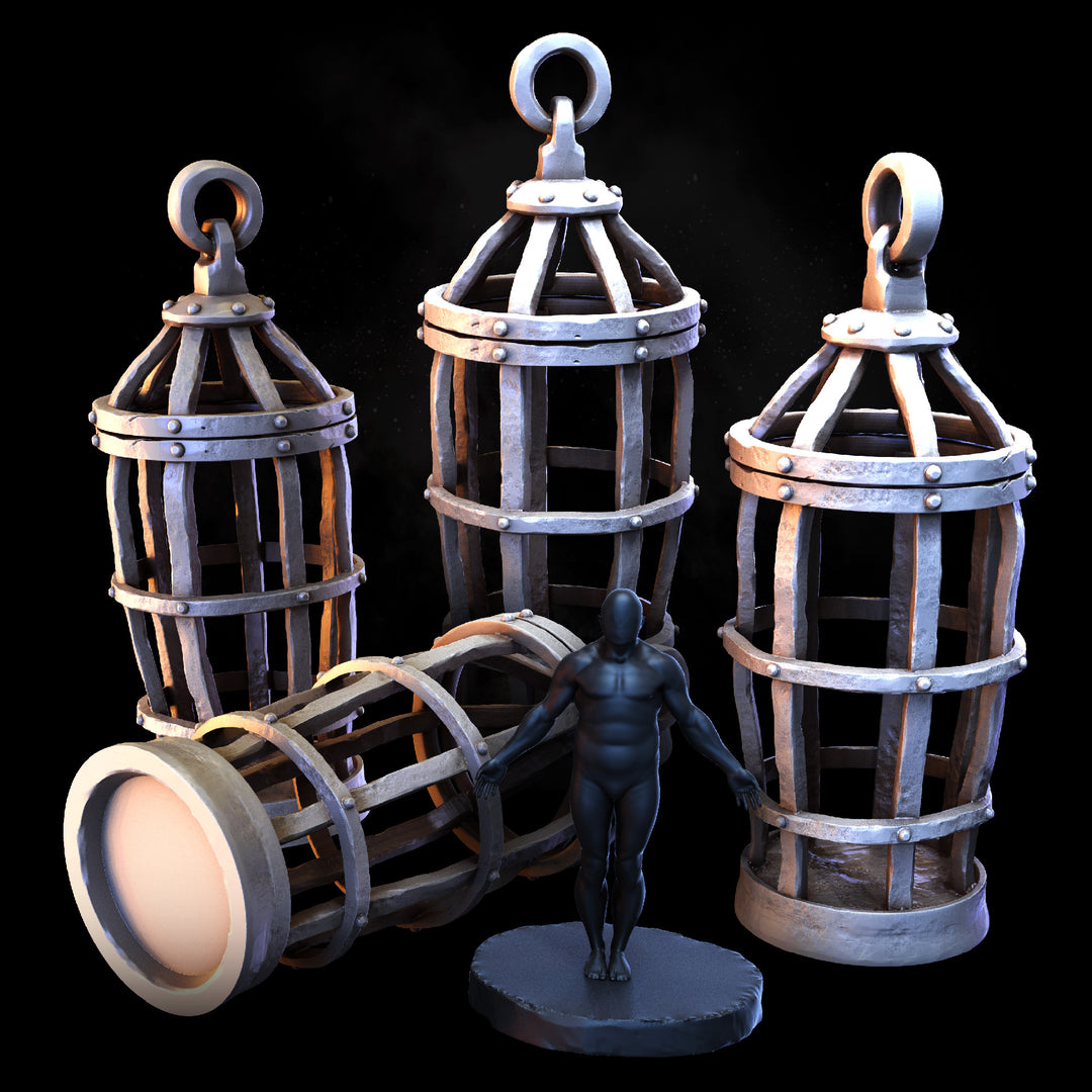 Gibbet Cages | STL | Tormentor Cults