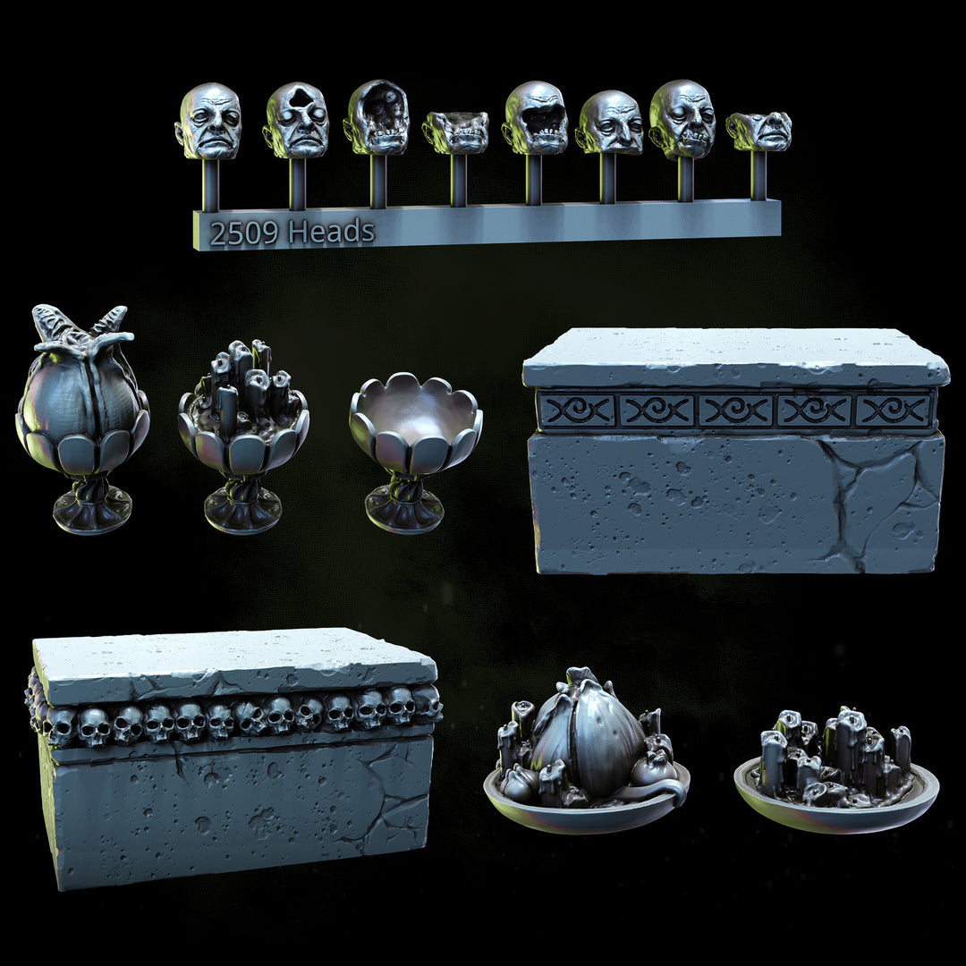 Infested Chapel Ornaments | Church of the Acarid