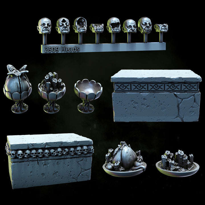 Infested Chapel Ornaments | Church of the Acarid