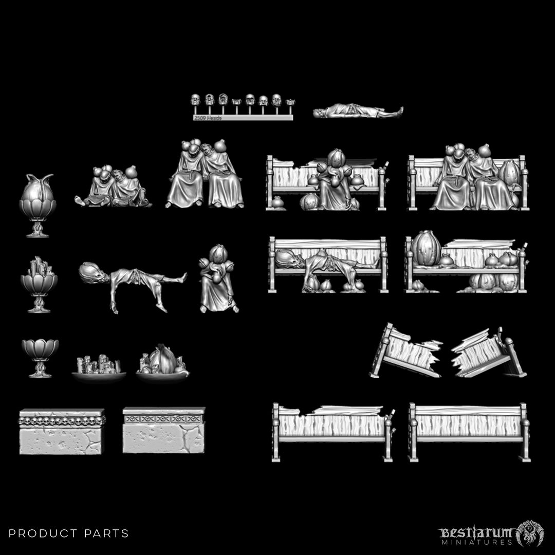 Infested Chapel Ornaments | Church of the Acarid