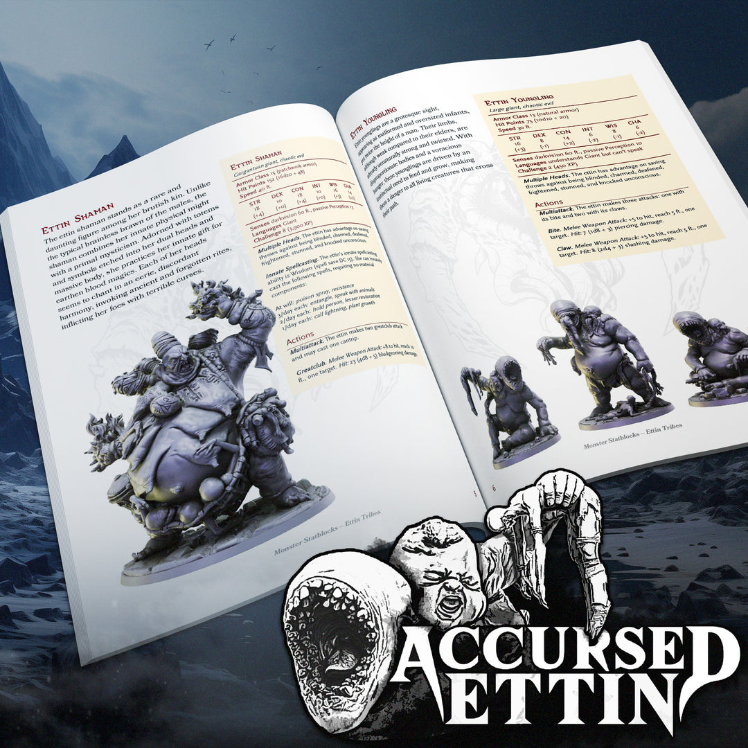 Accursed Ettin | STL Collection