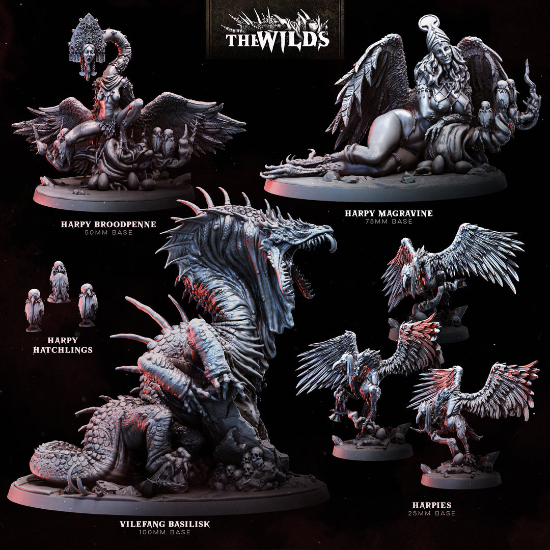 Harpy Brood | STL Collection