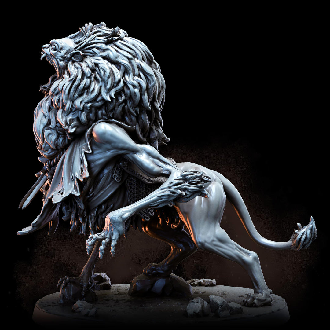 Azerai Pathfinder with Manticorac Stalker | Penitent Crusade