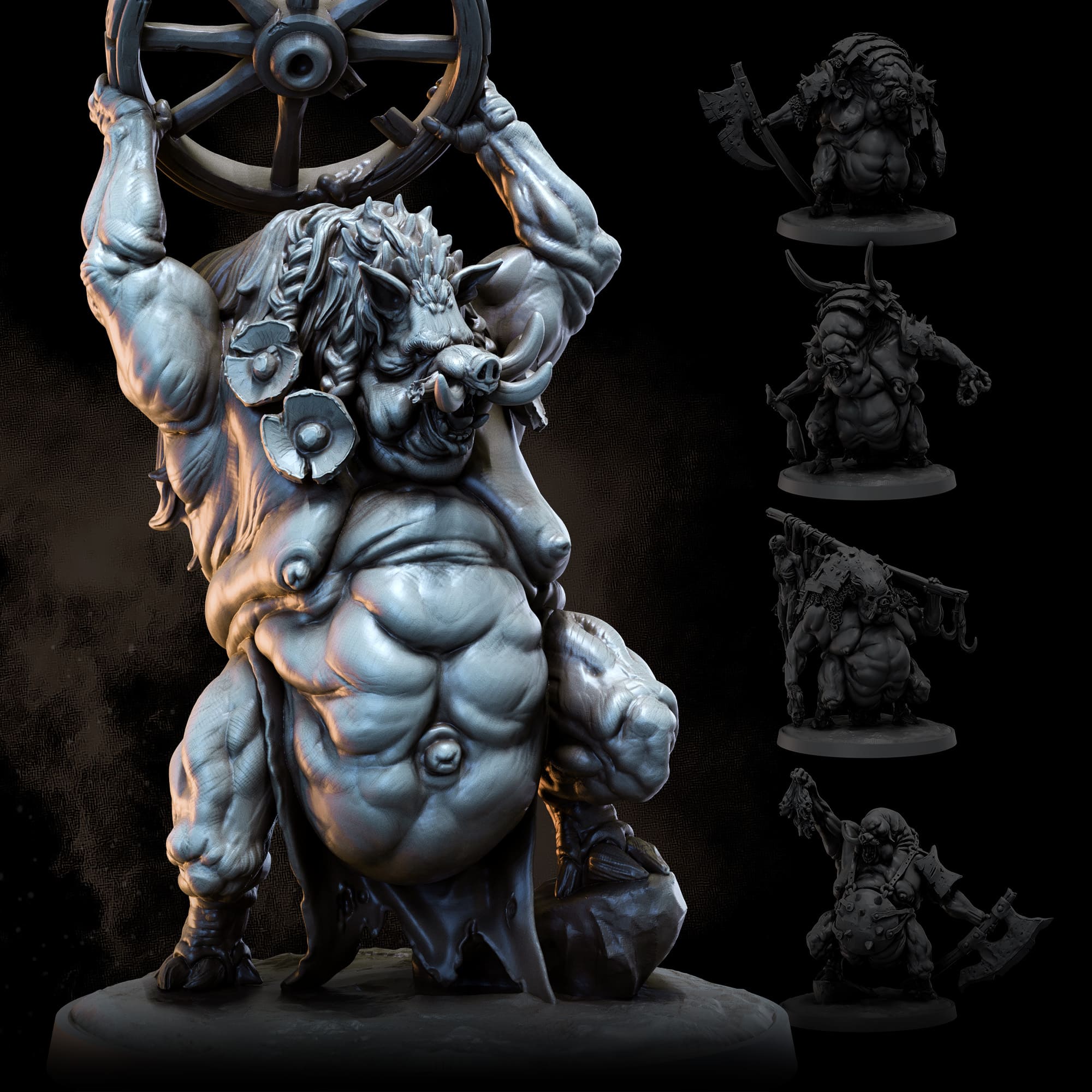 Porcine Raiders | Beastmen