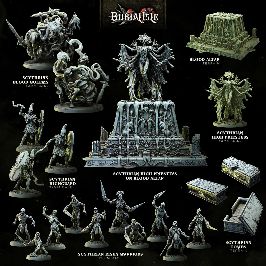 Risen Dead of Scythria | STL Collection