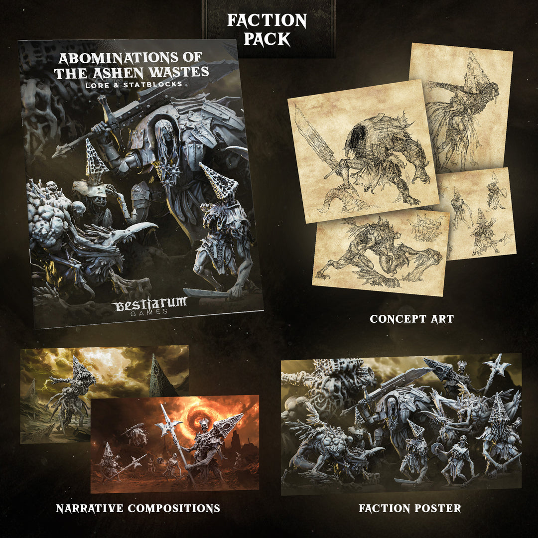 Abominations of the Ashen Wastes - Faction Pack | RPG