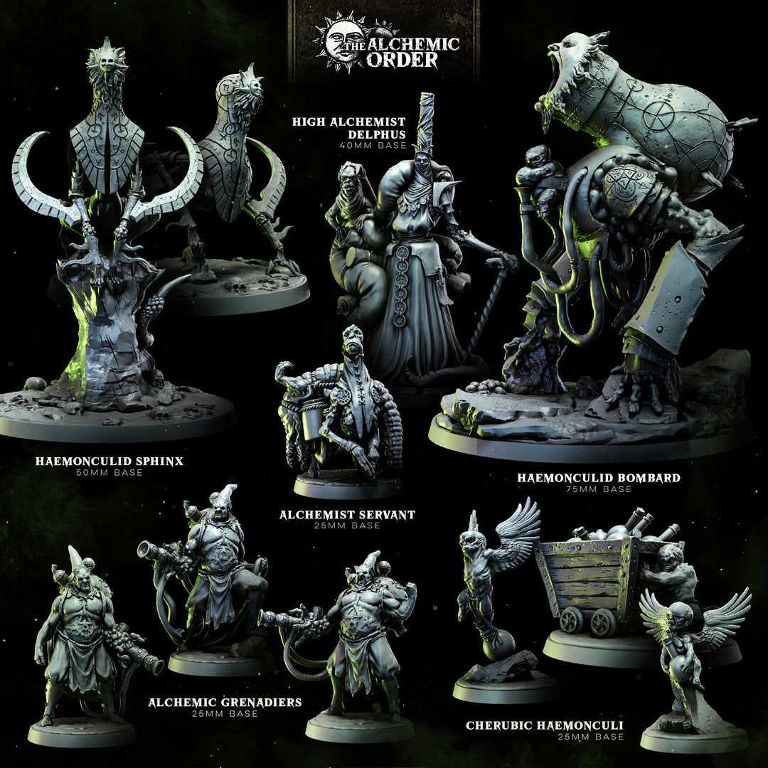 Alchemic Bombard Cadre | STL Collection