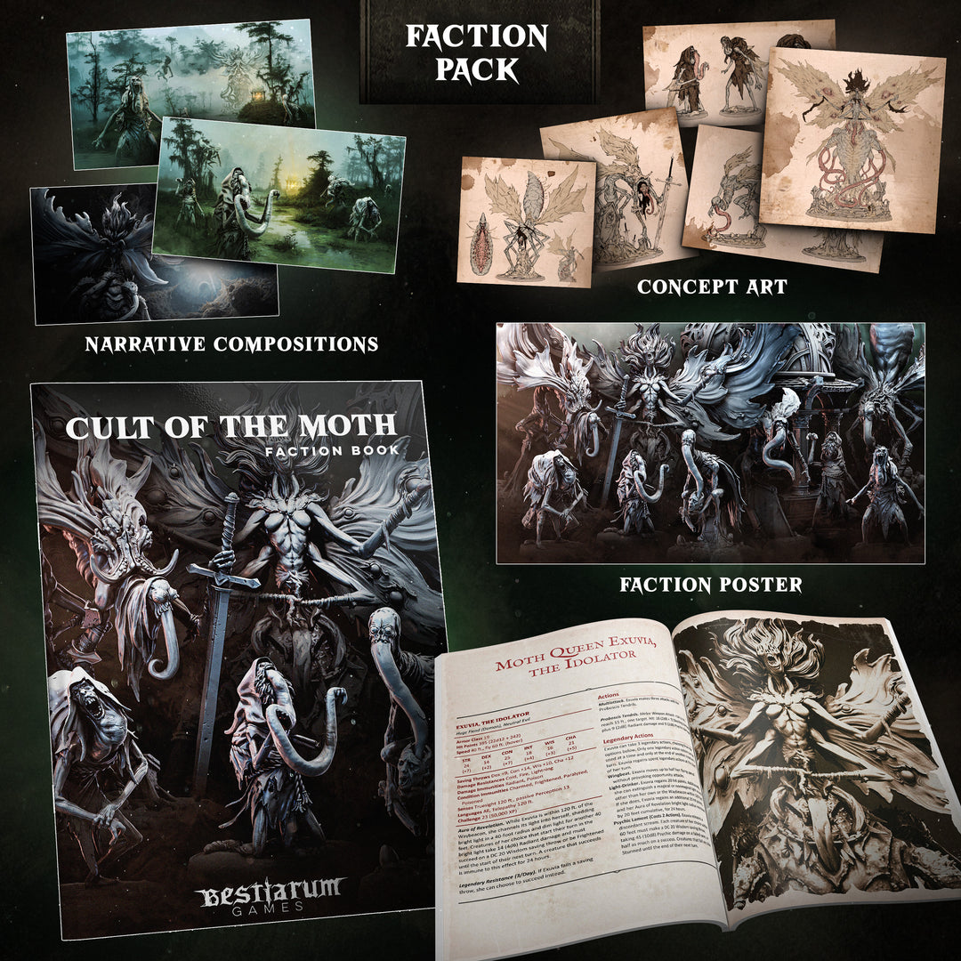 Cult of the Moth - Faction Pack | RPG