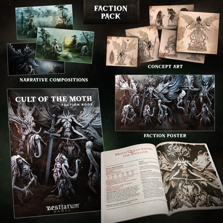 Cult of the Moth - Faction Pack | RPG