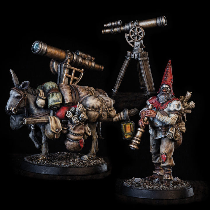 Expedition Cartographer with Donkey | Penitent Crusade