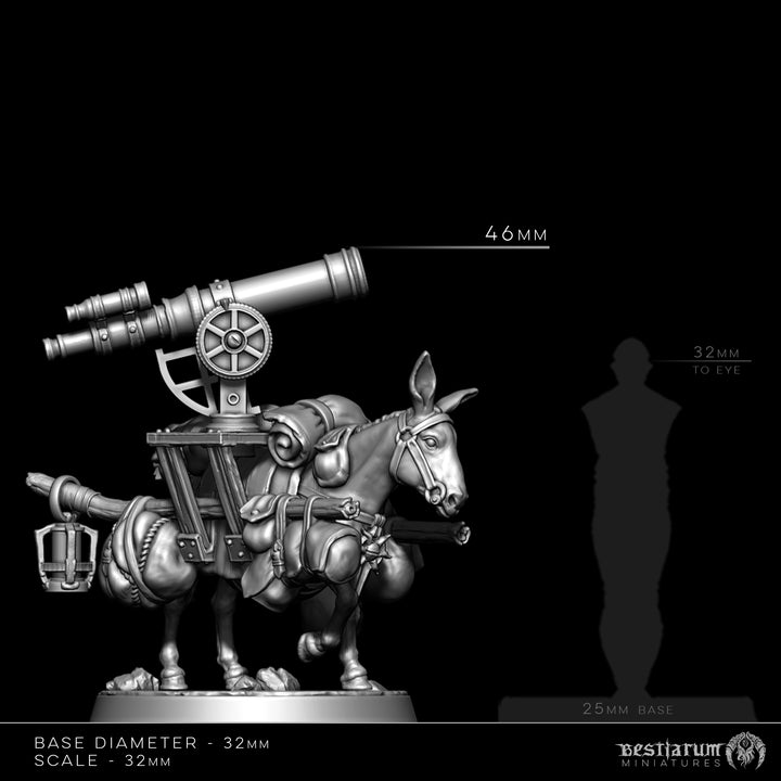 Expedition Cartographer with Donkey | Penitent Crusade