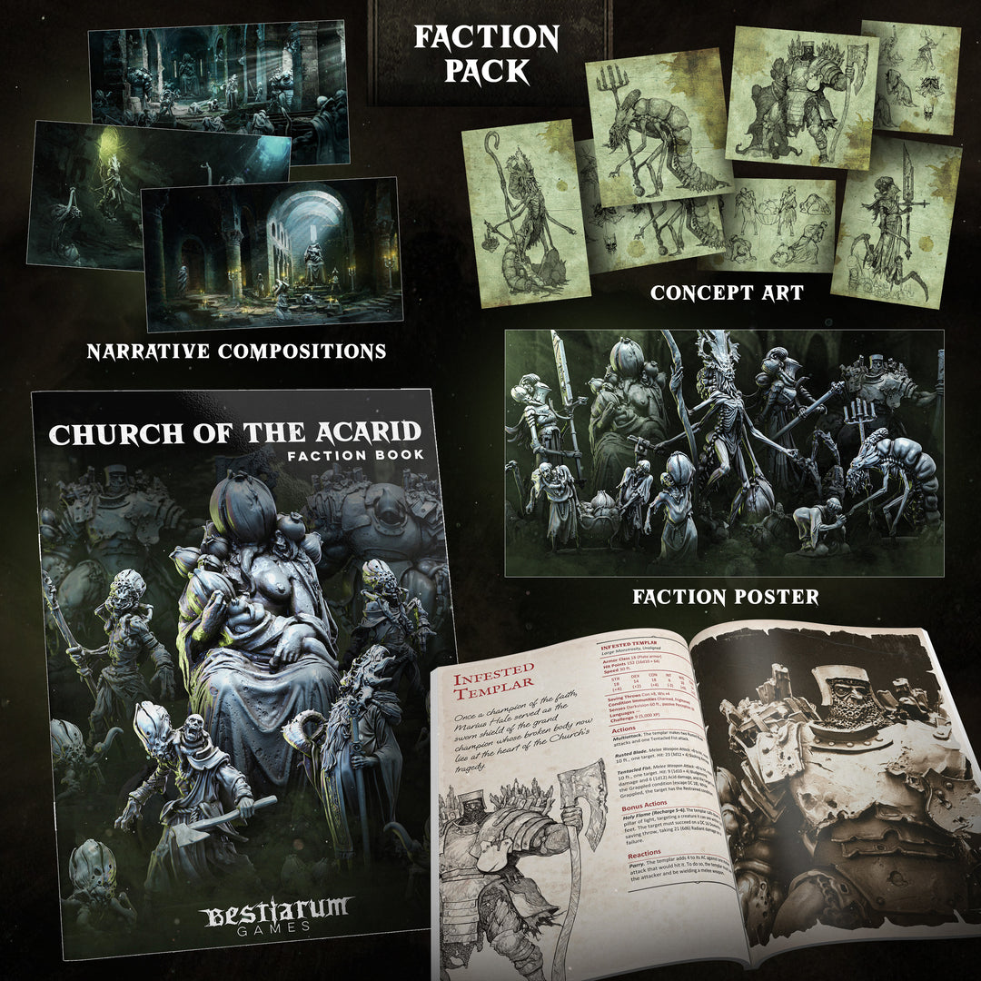 Church of the Acarid - Faction Pack | RPG
