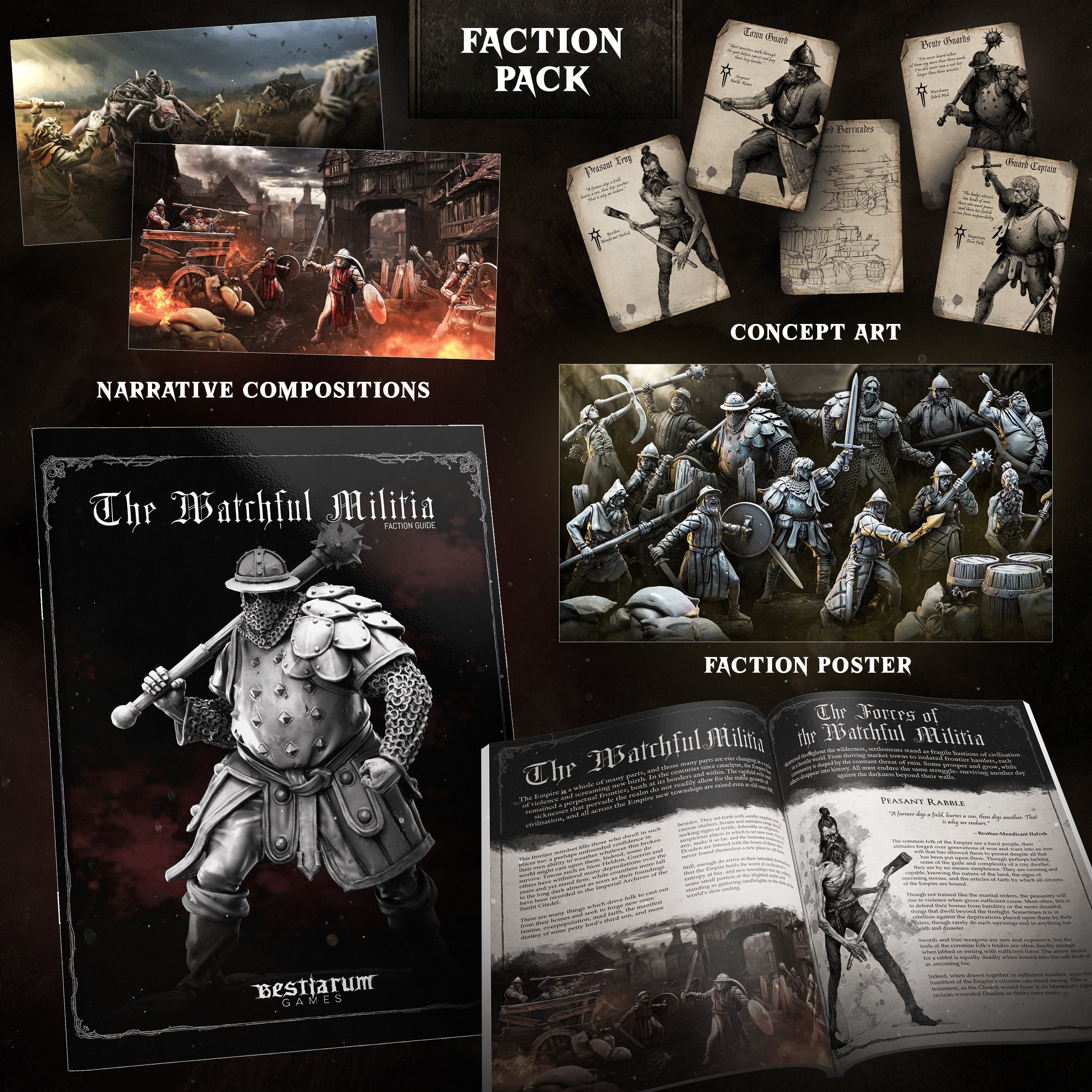 The Watchful Militia | STL Collection