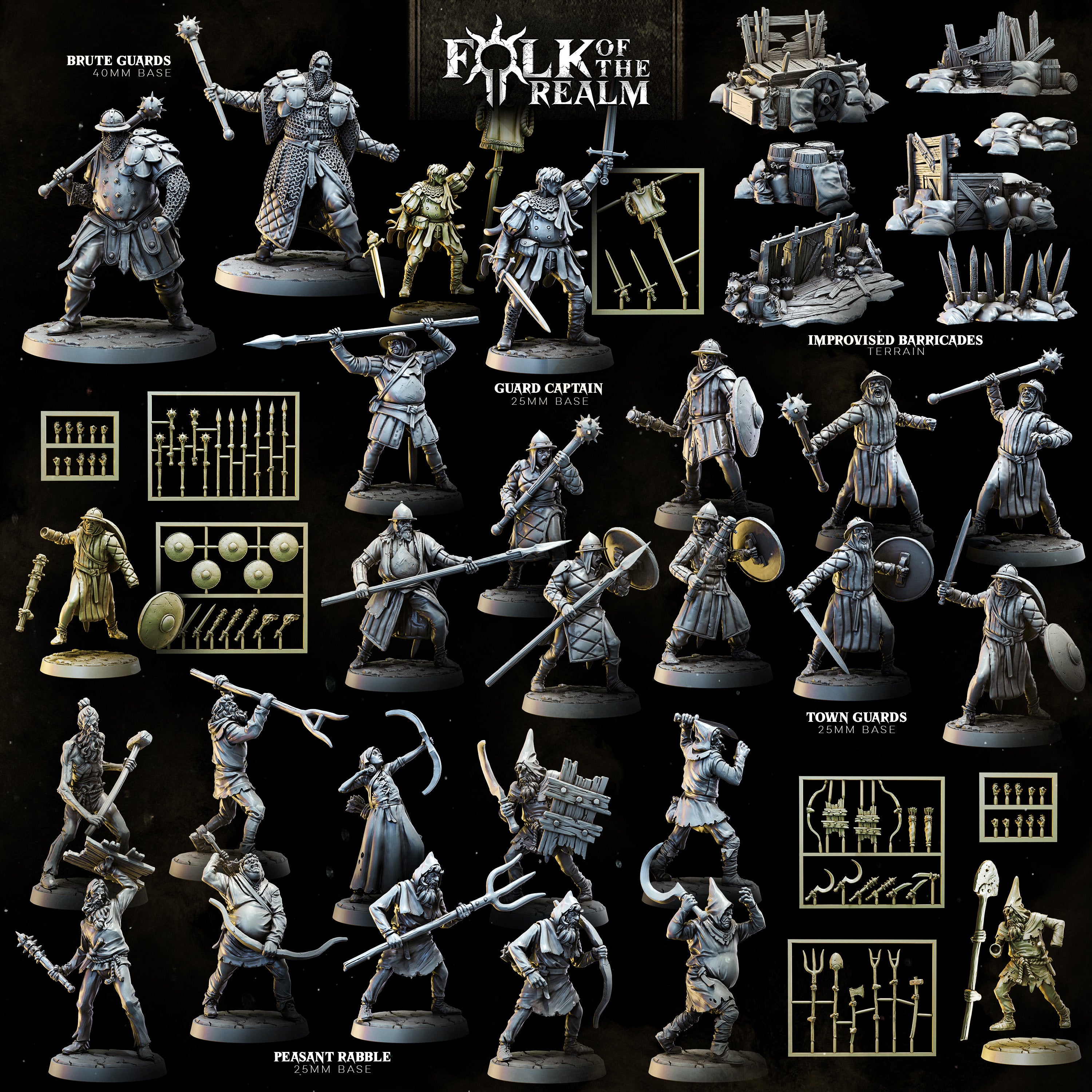 The Watchful Militia | STL Collection