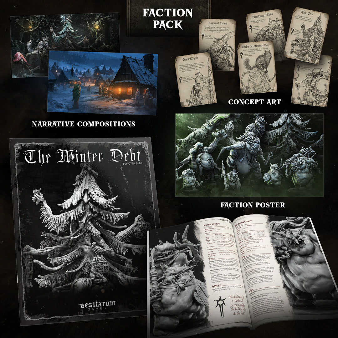 The Winter Debt - Faction Pack | RPG