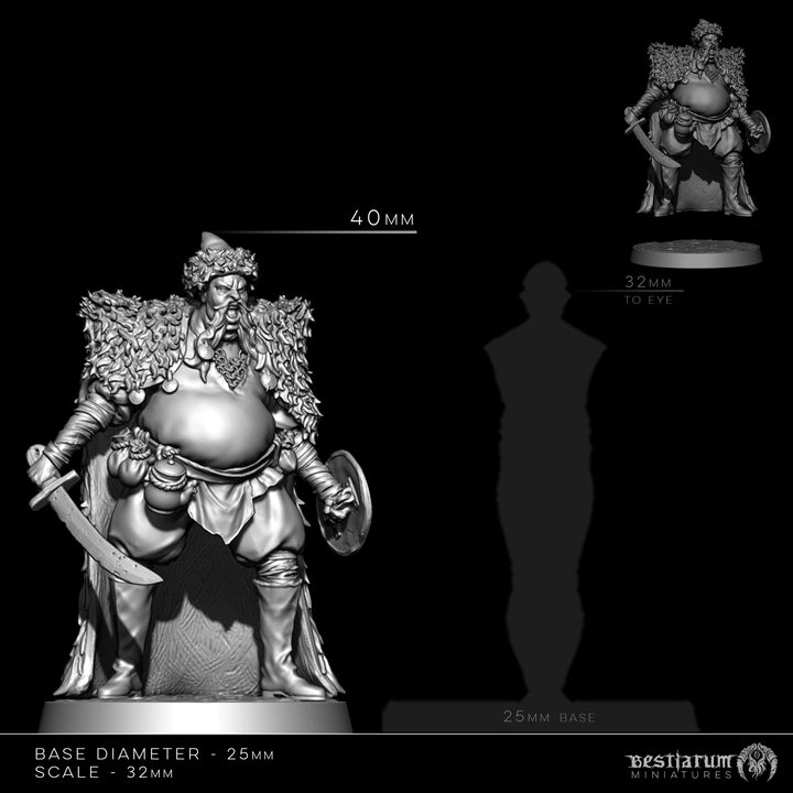 Bartev, the Travelling Merchant | STL | Folk of the Realm