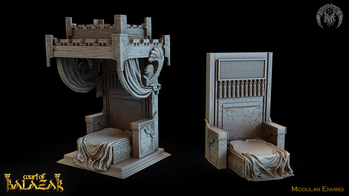 Palace of Pleasure - Terrain Set | STL Collection