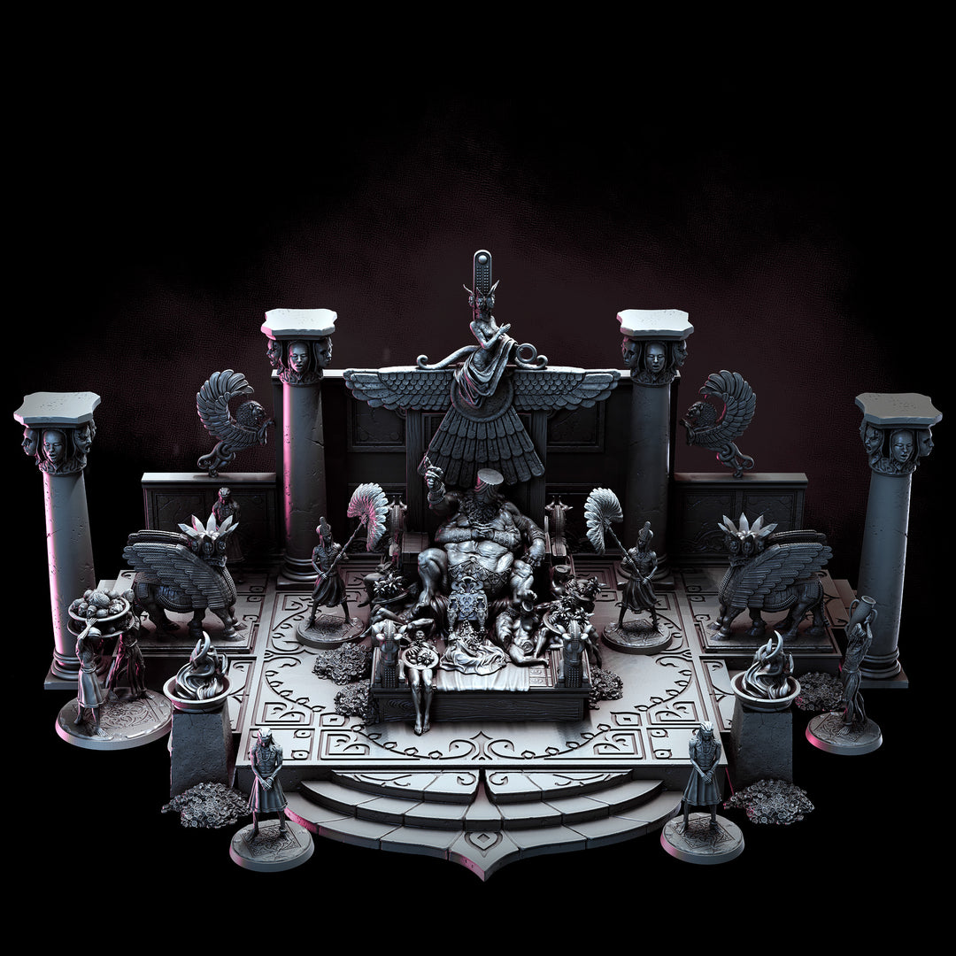 Palace of Pleasure - Terrain Set | STL | Balazar&