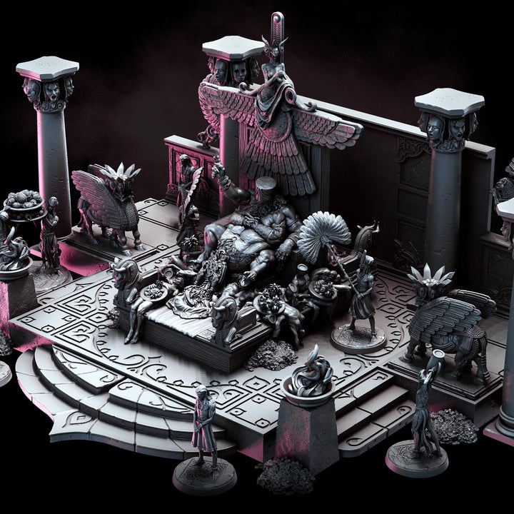 Palace of Pleasure - Terrain Set | STL | Balazar&