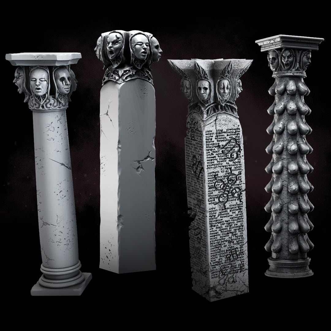 Palace of Pleasure - Terrain Set | STL | Balazar&